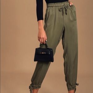 Olive Green Pants